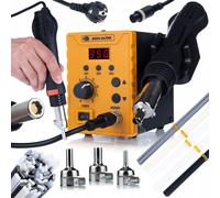Set Saldatore HotAir 858D Ultra - 700W | 100-480°C | per Plastica