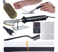 Set Saldatore Plastica Ferro - Rete Rinforzo | Punta50x24mm | per Auto