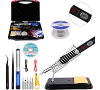 Set Saldatore, Saldatore 18 in 1, Stazione Di Saldatura Da 60 W, Con Temperatura