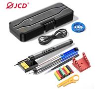 Set saldatore USB interfaccia portatile di tipo C per uso domestico Batteria da 800 mAh/1000 mAh Terzo marcia Strumento di saldatura a temperatura regolabile