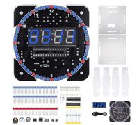 Set saldatura per orologio digitale fai-da-te con display della temperatura e funzione allarme per progetti scientifici e elettronica educativa per uso domestico