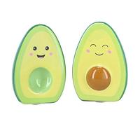 Set sale e pepe, motivo: avocado felice
