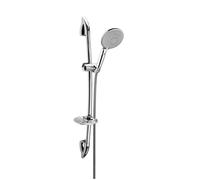 Set saliscendi doccia soffione asta con regolatore di flusso cascata