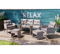 Set Salotto Da Esterno Sydney Swing & Harmonie: Grigio