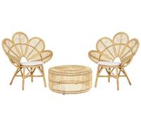 Set salotto da giardino in rattan naturale stile boho Florentine / Limni