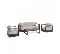 Set Salotto Moses Bizzotto Antracite