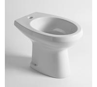 Set Sanitari Bagno a Terra Coppia Completo con Coprivaso Bidet e Wc 49x39xh41 cm