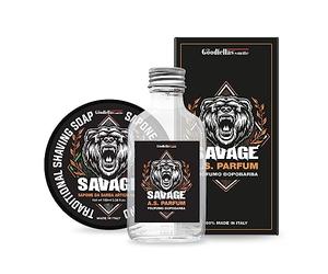 Set Sapone da Barba e Aftershave The Goodfella's Smile (Set Sapone da Barba e Aftershave Savage)
