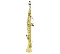Set Sassofono Con Sassofono Contralto Sib Diritto Ottone Placcato Argento Si Bemolle Sax Strumento A Fiato Con Custodia Ance Guanti Accessori(D)