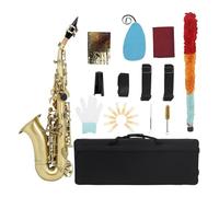 Set Sassofono Saxophone Sax Bb B Piatto Con Scatola Di Stoffa Bocchino Accessori Per Parti Di Sassofono Strumento A Fiato Professionale