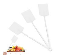 Set scacciamosche flessibile, 3 pezzi, manico resistente, impugnatura | Set di 3 scacciamosche, struttura flessibile e resistente, manico antiscivolo, strumento manuale per la cucina, uso domestico