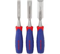 Set Scalpelli per Legno 3 Pezzi Da Falegname in Cr-V 230Mm