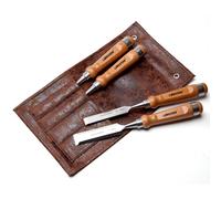 Set Scalpelli per Legno, 4 Pezzi Da Falegname, Scalpello per Legno, Utensili per