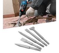 Set scalpello elettrico a martello 5 pezzi per muratura mattoni cemento resisten