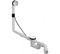 Set scarico e troppopieno Duravit Quadroval, cromo, 7922060000001000