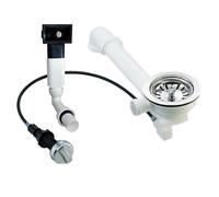 Kit scarico lavelli cucina centro esagonale girevole 3 1/2 pollici / 114 mm v...