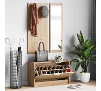 Set Scarpiera 3 in 1 Rovere Sonoma Legno Aggregato