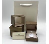 Set scatola anello / orecchini ring /earrings + certificato + price tag gioielli