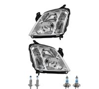 Set Scheinwerfer Elettrici Incl. OSRAM Lampen H1 H7 con Frecce per Opel Meriva