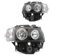 Set Scheinwerfer Per VW T4 GP 97-03 Chiaro/Nero Angel Eyes DE-LIGHT H7+H7