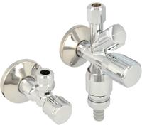 Set Schell composto da 1 x valvola angolare combinata COMFORT & 1 x angolo
