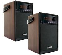 Set Schwaiger Radiowecker Digitali 2 Pezzi Bluetooth Cassa Portatile Nero