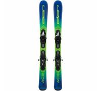 Set sci Jett el 4.5 con attacchi per bambini Elan Bleu 110 cm
