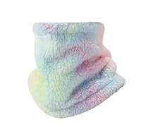 Set sciarpa e cappello in lana di agnello tie dye per uomo e donna, accessorio alla moda resistente al freddo, Colore 1 Sciarpa, Taglia unica