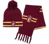 SET SCIARPA ROSSA 2 PEZZI HARRY POTTER GRIFONDORO - Set da 2 pezzi comodo ed elegante per bambini - Varietà di design - Ideale per ragazzi e ragazze Scopri la collezione di set per bambini 2 pezzi di 
