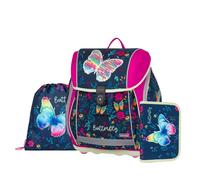 Set scolastico 3 pezzi Premium Light Farfalla