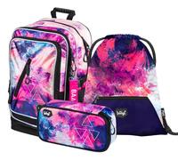 Set scolastico BAAGL Abstract - zaino, astuccio e sacca