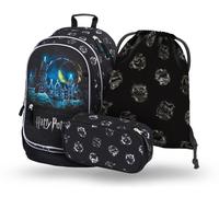 Set scolastico BAAGL Harry Potter Hogwarts - zaino, astuccio e sacca