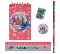 Set scolastico, materiale scolastico, corredo scolastico - 5 pezzi (Stitch)