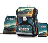Set scolastico Premium con motivo auto da corsa