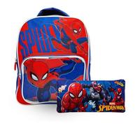 Set Scolastico Spider-Man 2 Pezzi | Zaino Con Tasca + Astuccio Piatto
