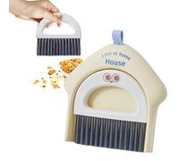 Set Scopa E Pala Mini Strumenti e Gadget di Depolverazione per il | Scopa e pala per polvere, per casa, cucina, tastiera, interni, esterni, dormitorio, garage