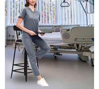 Set scrub da donna Top da infermiera, pantaloni con tasche Top e pantaloni