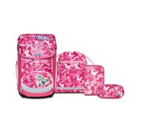 Sj Gang Set Scuola UPDOWN BOX - LADY CHIFFON - Zaino Scuola Multiscomparto Ergonomico + Astuccio Totalmente Accessoriato + Portapenne Scuola con Organizer Interno + Sacca Sportiva