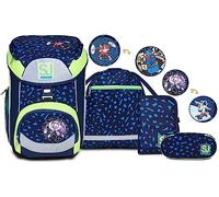 Set Scuola SJ GANG UPDOWN BOX - REFLECTIVE - SHIFTY SPOTS - Zaino Scuola Multiscomparto Ergonomico + Astuccio Totalmente Accessoriato + Portapenne Scuola con Organizer Interno + Sacca Sportiva