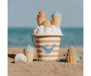Set secchiello Little Dutch gelato Ocean Dreams blu – dai 18 mesi