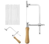 Set Segaccio Regolabile Con Impugnatura In Legno Per