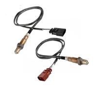 Set sensore rapporto aria-carburante, compatibile con VW Jetta Golf Beetle, compatibile con TT, sensore lambda a monte e a valle 0258010032 1K0998262Q 06A906262Q