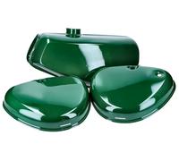 Set serbatoio e carene laterale verde scuro ciclomotori Simson