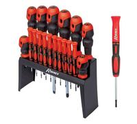 SET SERIE 18 CACCIAVITI RIBITECH CROMO VANADIO MAGNETICO TAGLIO CROCE PRECISIONE