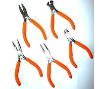 SET SERIE 5 PZ. MINI PINZE TRONCHESI X ELETTRONICA MM120 MODELLISMO PRECISIONE