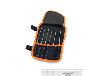 Set Serie 6 Cacciaspine Cromato In Busta 4-6mm - Beta 31/B6N-LSE