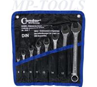 SET SERIE 8 CHIAVI COMBINATE FISSE STELLA KIT CHIAVE 6-19mm