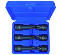 SET SERIE BUSSOLE A IMPATTO INSERTO SPLINE XZN M14-M18 1/2″ 6PZ CONDOR