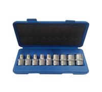 SET SERIE BUSSOLE TORX-E10-24 DA 1/2" 9PZ Cr-V CONDOR