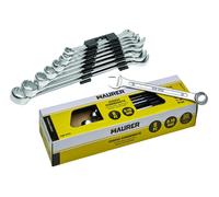 SET SERIE CHIAVI COMBINATE IN ACCIAIO - 8 PEZZI : MM. 8 - 19 MAURER